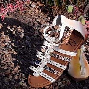 Bae's "Already Lit" Little Girl Size 1 Sandals